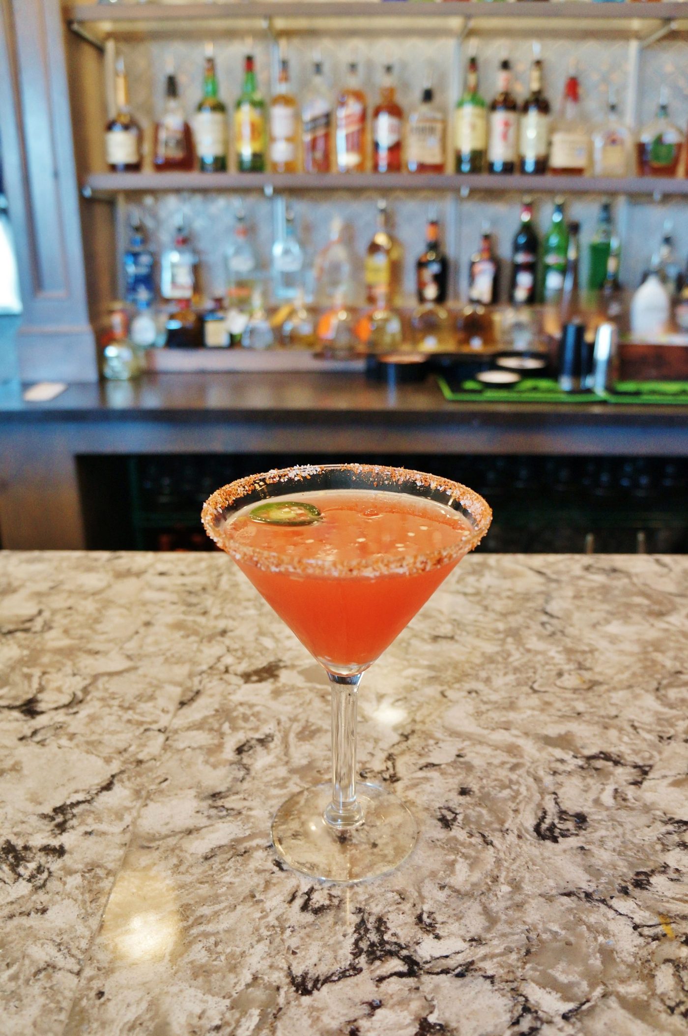 Spicy Watermelon Marg at Jorge's Mexican Bar & Grill