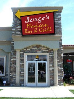 Entrance at Jorge's Mexican Bar & Grill