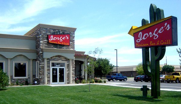 Outside Restaurant at Jorge's Mexican Bar & Grill