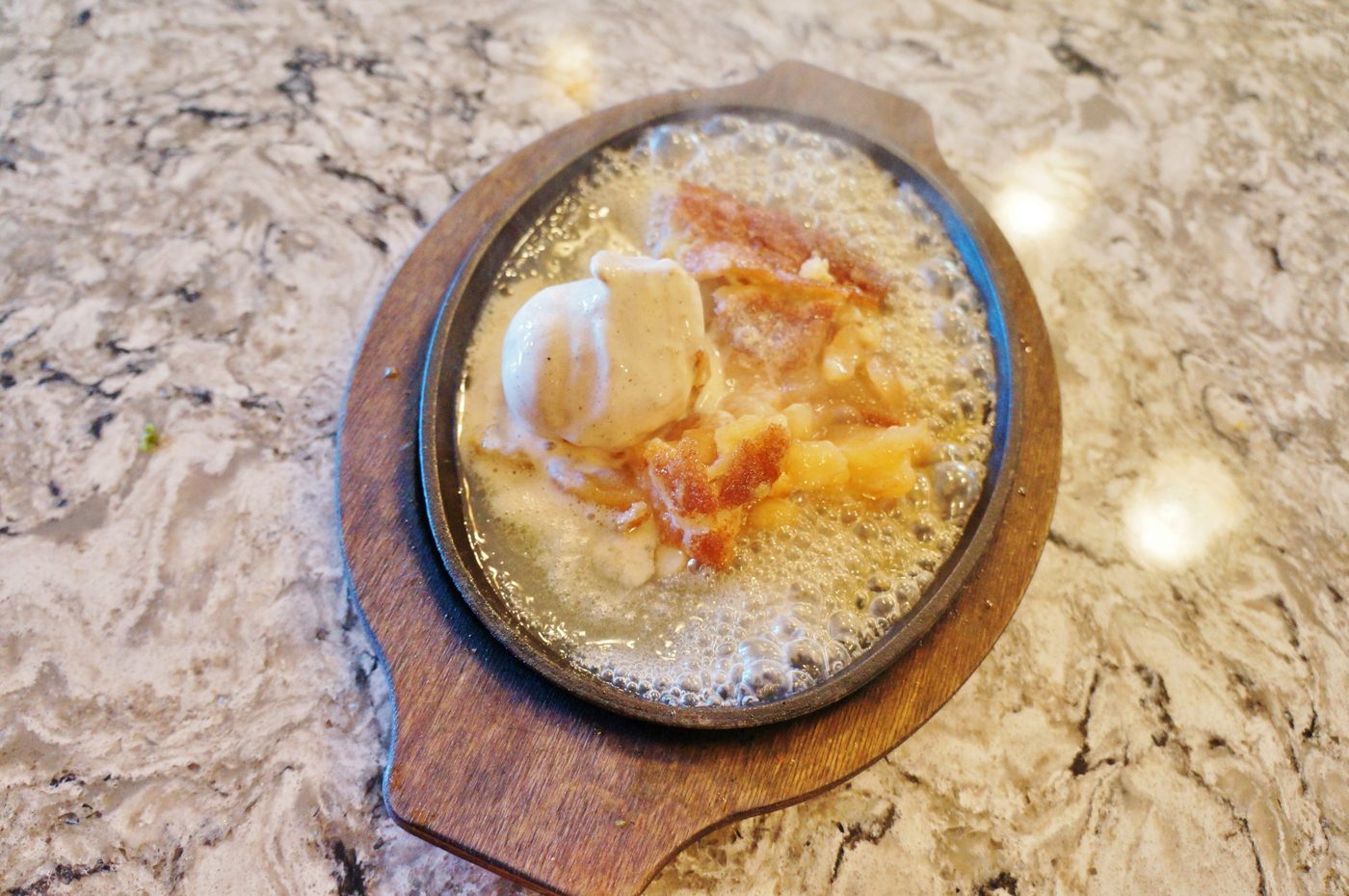 Sizz App Pie at Jorge's Mexican Bar & Grill