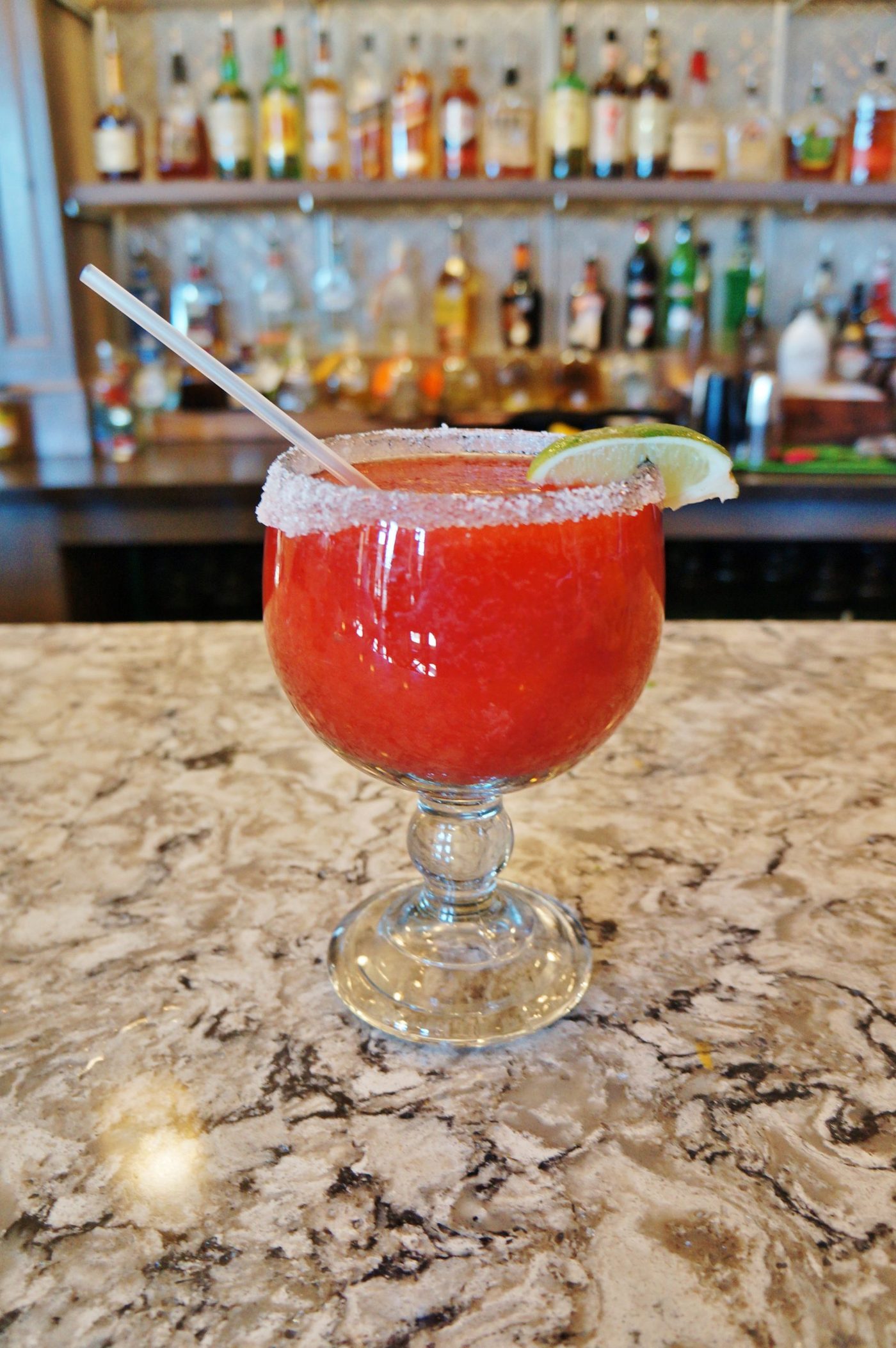 Strw Froz Marg at Jorge's Mexican Bar & Grill
